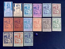 Collezione di 15 Tessere Associazione Nazionale Combattenti 1927 1943 + Cimice