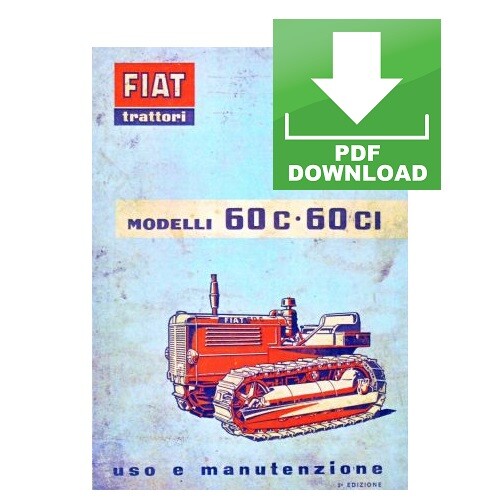 Trattore fiat 60c 60ci manuale - 60c,