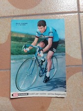 CICLISMO FELICE GIMONDI  CARTOLINA 1970 SQUADRA SALVARANI PARMA BICI