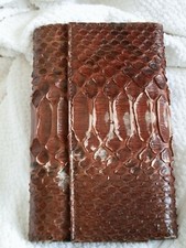 Portafogli in Vero Pitone Accessori Moda Pelletterie Vintage Abbigliamento