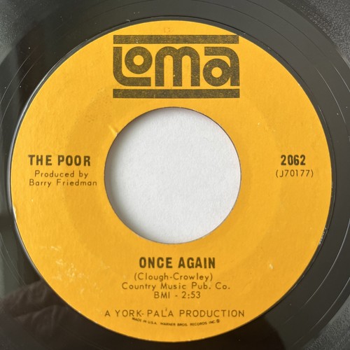 Garage rock the poor - rock, 45: