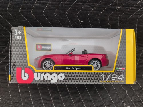 Bburago fiat 124 spider - fiat,