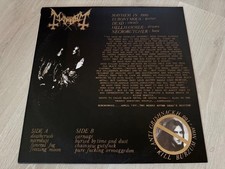 MAYHEM - DAWN OF THE BLACK HEARTS LP  TESTPRESS #2/5 COLOMBIA  2013
