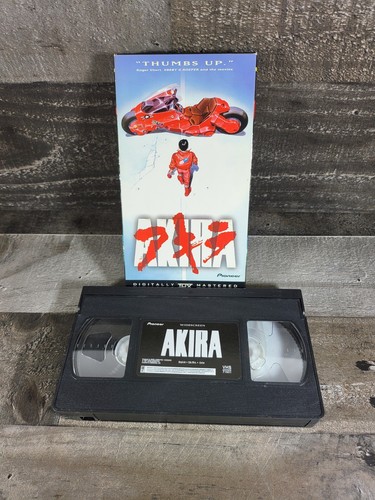 Akira vhs 2001 release pioneer - akira,