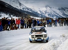 FIAT 131 ABARTH RALLY poster