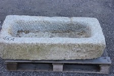 VASCA IN PIETRA granito 76x34  H18 N 46 A  da giardino lavandino fioriera