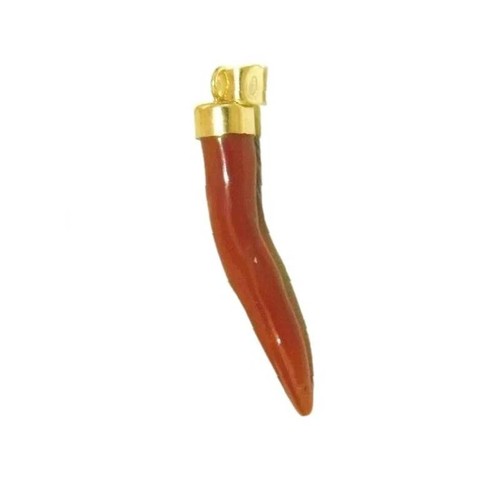 Ciondolo corno cornetto - ciondolo,