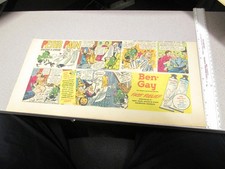 newspaper ad vintage 1950s BEN