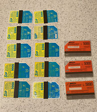 Lotto 12 schede telefoniche