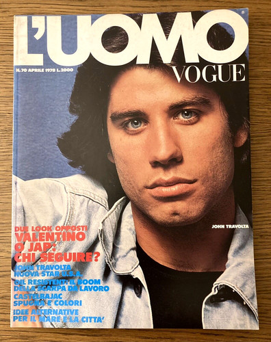Uomo vogue 1978 john - l'uomo,
