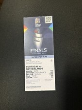TICKET COPY NATIONS LEAGUE 2019 PORTUGAL-NEDERLAND  MATCH N.4 FINAL