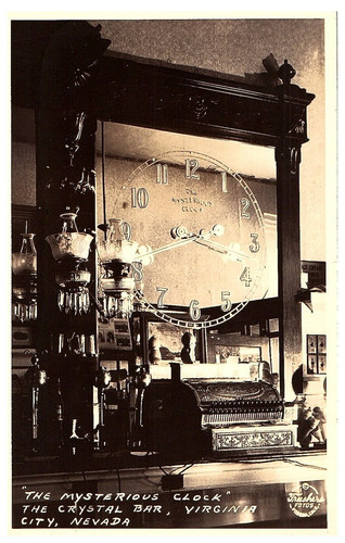 Cartolina rppc orologio - rppc, l'orologio