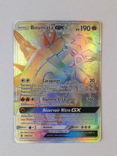 Carte pokémon boumata - pokémon,
