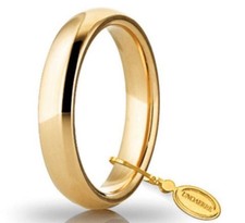 FEDE COMODA UnoAerre 3/3.5/4 mm oro Giallo 750 ,18 kt