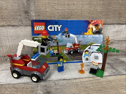 Lego city barbecue burn - burn, out