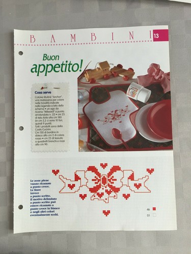 Schema punto croce bambini - croce,