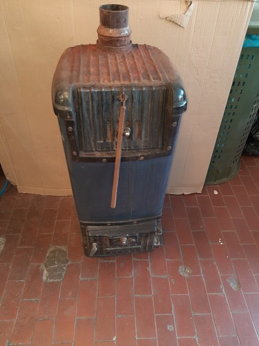 Stufa bruciatutto vintage - stufa,