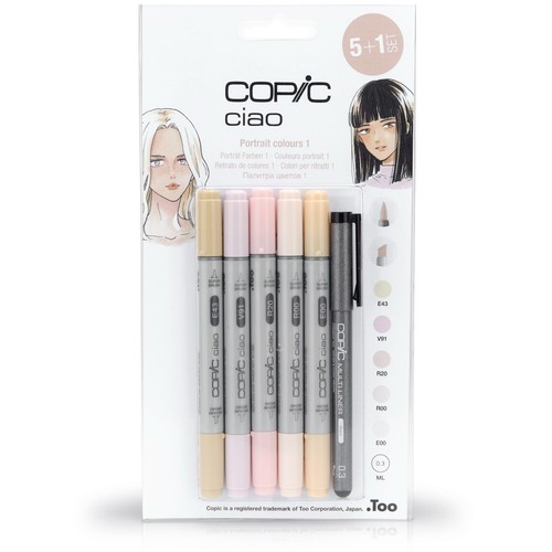 Set copic ciao ritratto - set, 5+1