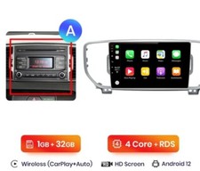 Radio din per kia sportage - per,