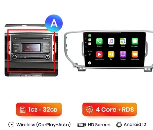 Radio din per kia - 2, 4