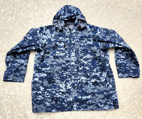 Parka giacca large reg navy - giacca,