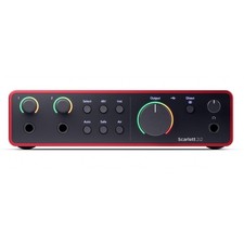 Focusrite Scarlett 2i2 (4a generazione) interfaccia audio USB (NUOVA)