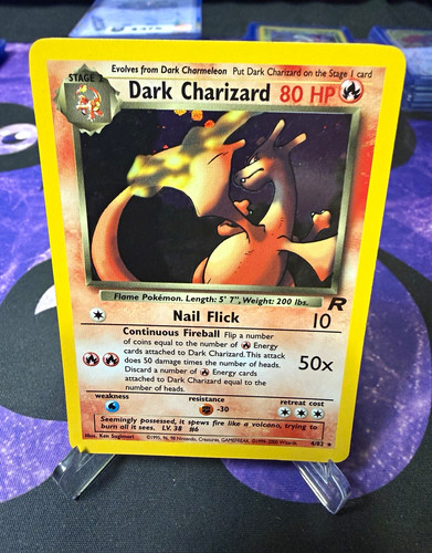 Pokémon tcg dark charizard - dark,