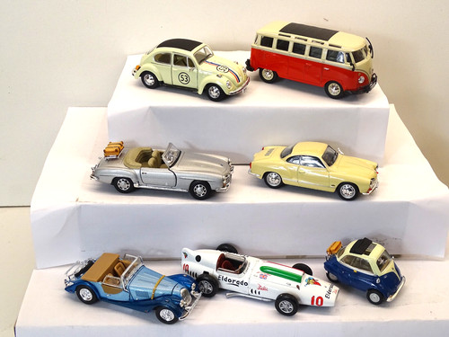 Schuco 190sl vw bus t1 - 1:43,