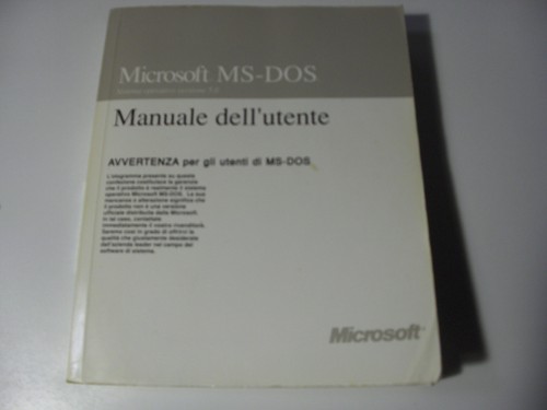 Microsoft dos versione 0 - microsoft,