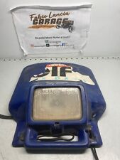 MASCHERINA COMPLETA DI FARO APRILIA RX 125 DEL 90' USATA BLU