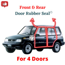 SET Guarnizione Gomma Porta Striscia Meteo Suzuki Vitara Escudo Sidekick SE41...