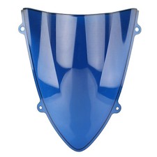 Parabrezza Parabrezza Doppia Bolla per Kawasaki Ninja 250 250R EX250 08-12 Blu