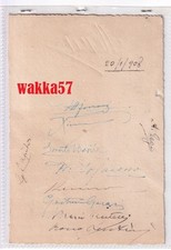 Palermo menù autografi E