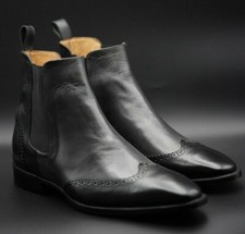 Stivali Chelsea Oxford a coda