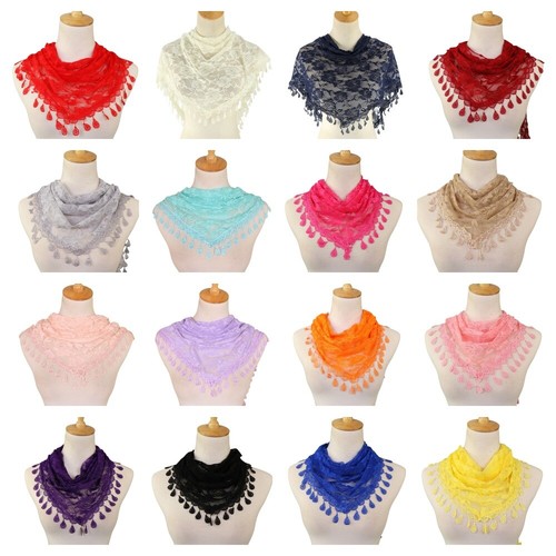 Sciarpa donna pizzo - , fiore