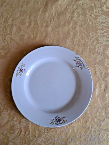 Piatto piano ceramica vintage