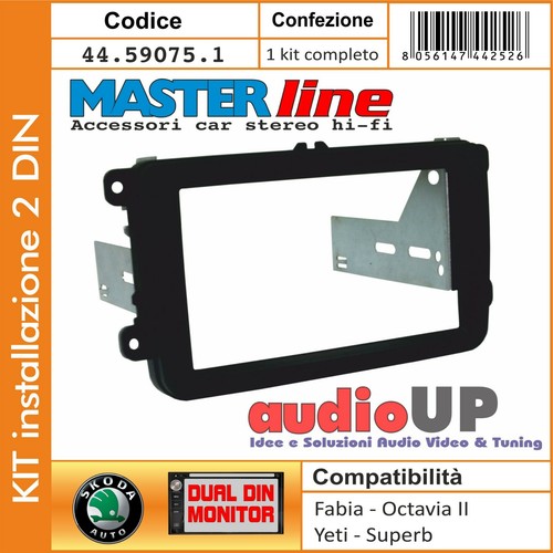 Mascherina autoradio kit - autoradio, din