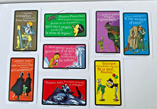 SCHEDE TELEFONICHE SERIE DI 8 TELECOM LE AVVENTURE DI PINOCCHIO NON USATE