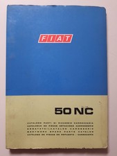 Autocarro FIAT 50 NC CATALOGO PARTI DI RICAMBIO Originale FIAT 1972 - NOS -