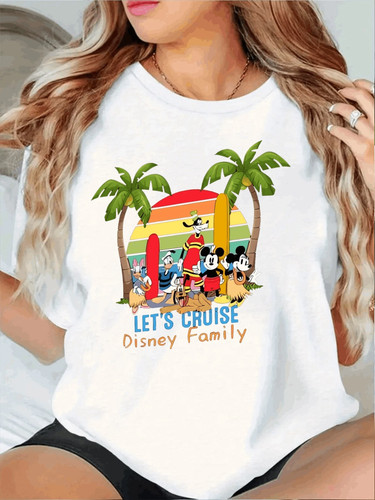 Shirt topolino personaggi - topolino,