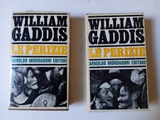 William Gaddis - Le perizie - 1° ed. 1967 - Mondadori - 2 volumi