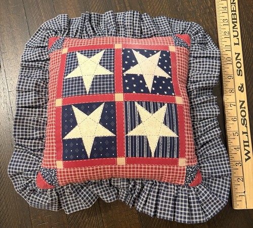 Cuscino vintage fatto - , a