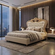 Letto Barocco Matrimoniale con
