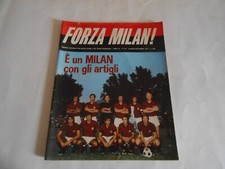 FORZA MILAN n.8-9-1972-POSTER CALENDARIO-TUTTA LA SERIE"A-CHIARUGI-TURONE-ROSATO