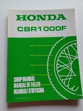 Honda CBR 1000 F 1989 VARIANTI manuale officina ITALIANO originale