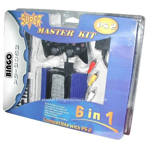Ps2 6in1 pack controller - ps2,