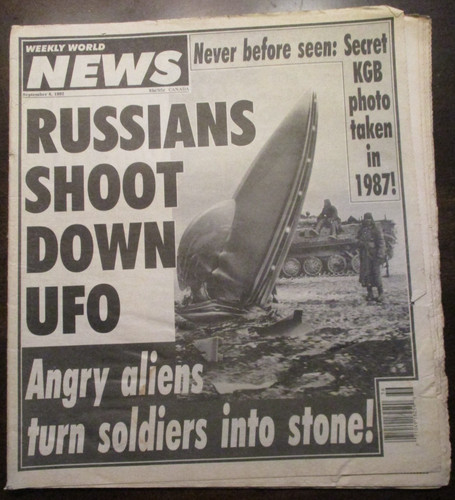 Weekly world news tabloid - weekly,