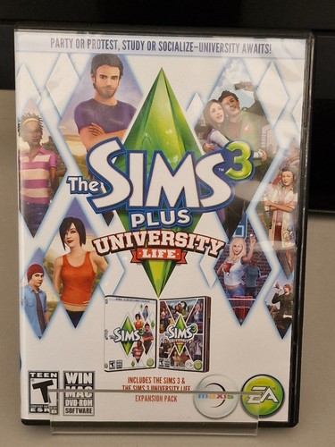 The sims plus university - the, 3
