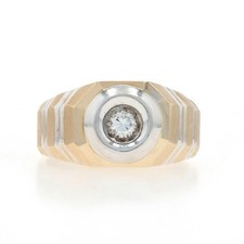 Oro Giallo Diamante Uomo
