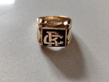 ANELLO  VINTAGE ORO GIALLO 750 18KT UOMO LUSSO SIGILLO